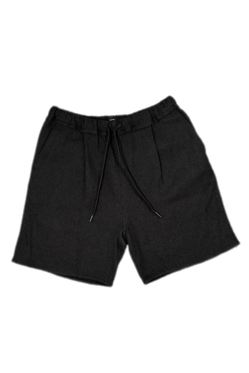 MAYKAM-Linencross 1 Tuck Shorts-NOWALL