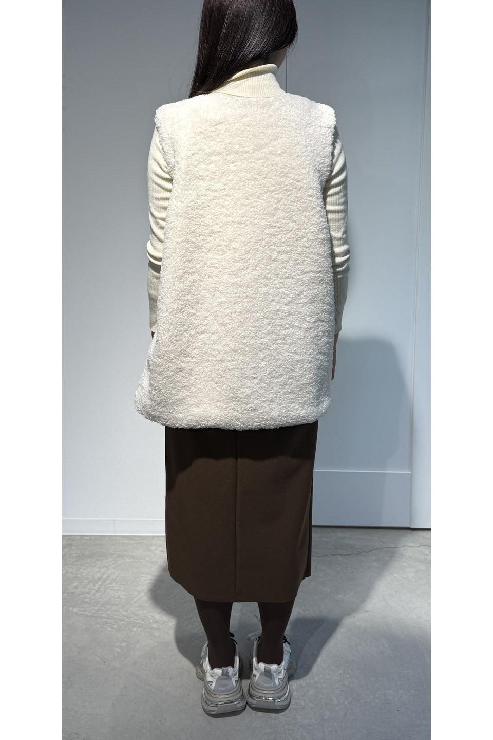 MICALLE MICALLE-Long Boa Mods Coat-NOWALL