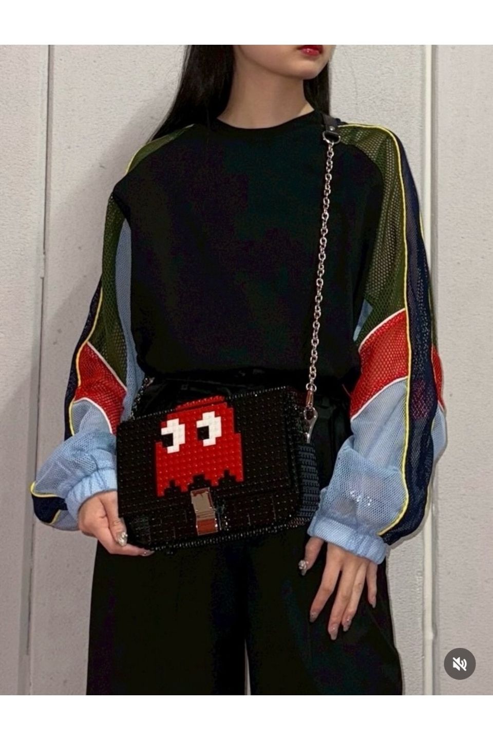 MICALLE MICALLE-Long Sleeve Mesh Docking Trainer-NOWALL