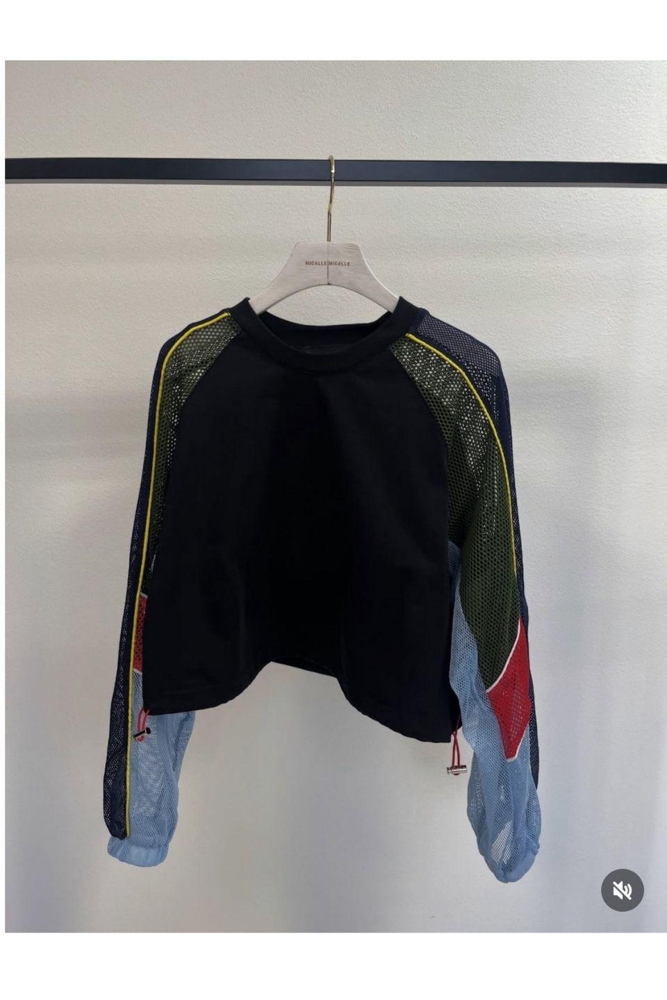MICALLE MICALLE-Long Sleeve Mesh Docking Trainer-NOWALL