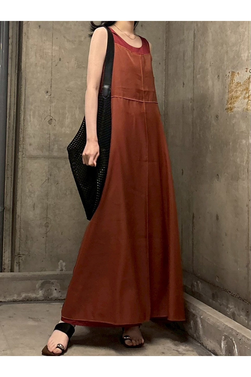 2WAY Sheer Layered Dress