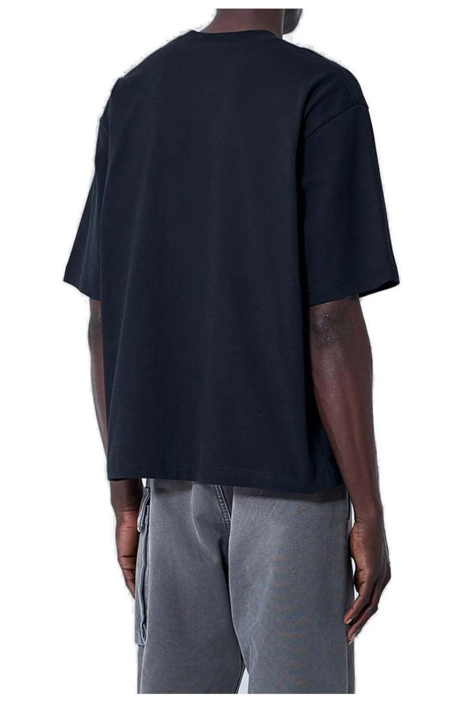 MARNI-Mohair Patch Logo T-shirt-NOWALL