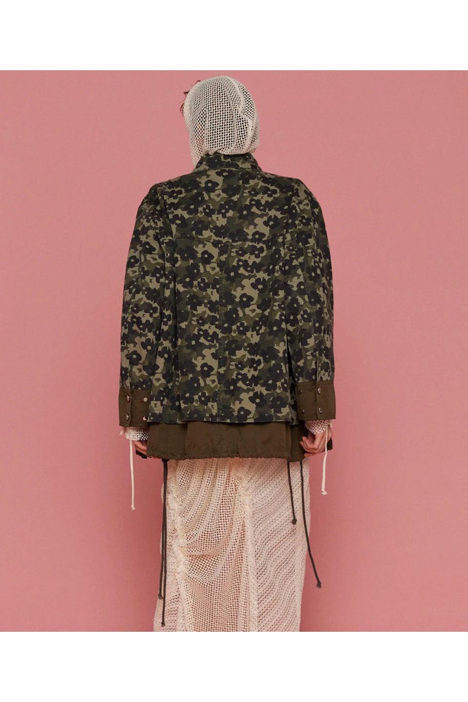 MAISON SPECIAL-Multi Fabric Utility Coat-NOWALL