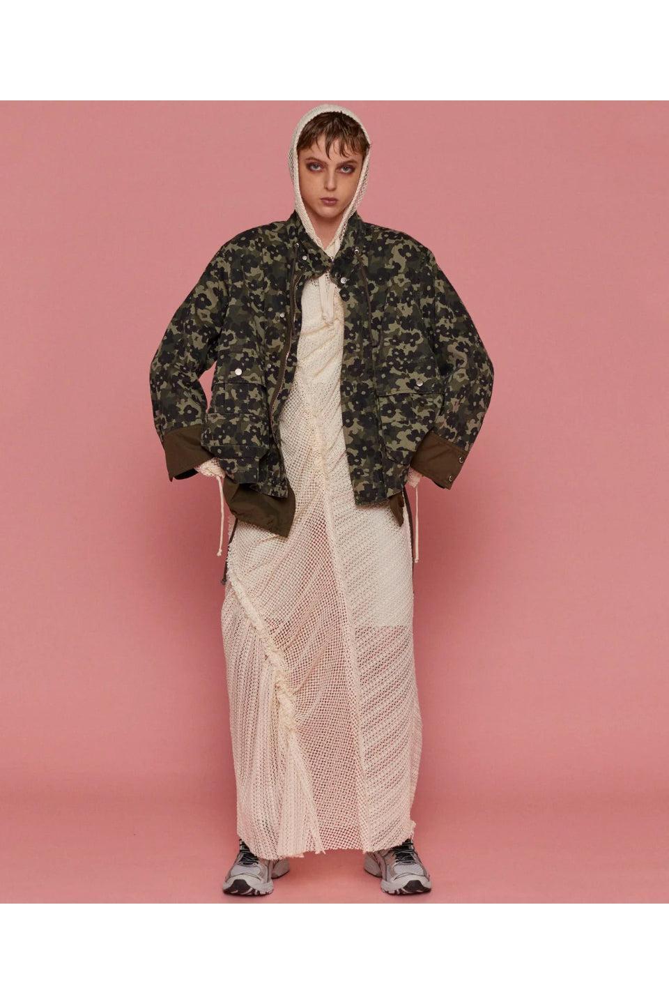 MAISON SPECIAL-Multi Fabric Utility Coat-NOWALL