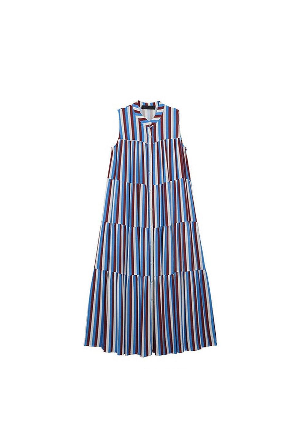 MICALLE MICALLE-Multi Stripe One Piece-NOWALL