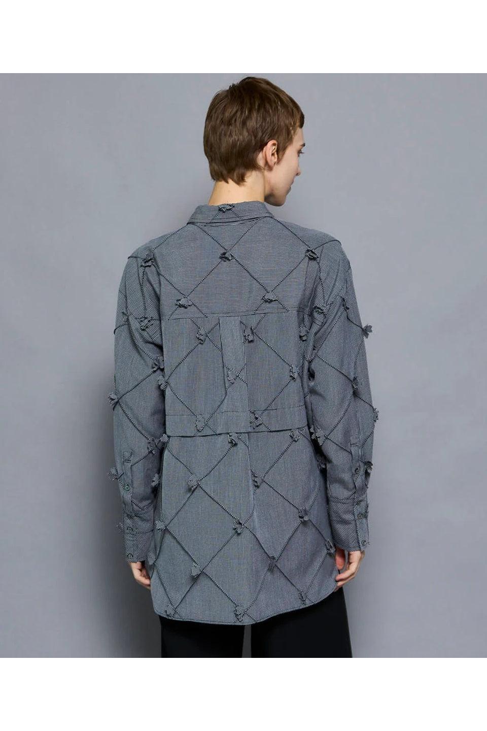 MAISON SPECIAL-Multiway Fly Flower Shirt-NOWALL