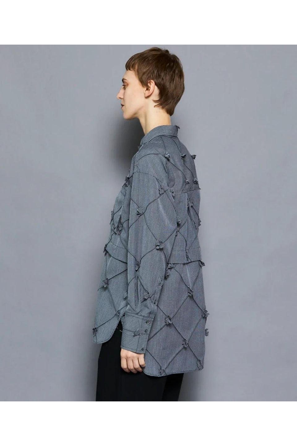 MAISON SPECIAL-Multiway Fly Flower Shirt-NOWALL