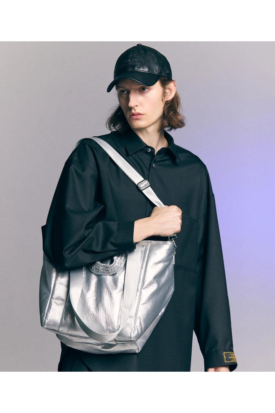 MAISON SPECIAL-NEW ERA Collaboration PRIZE OUT Logo Vegan Leather Cap-NOWALL