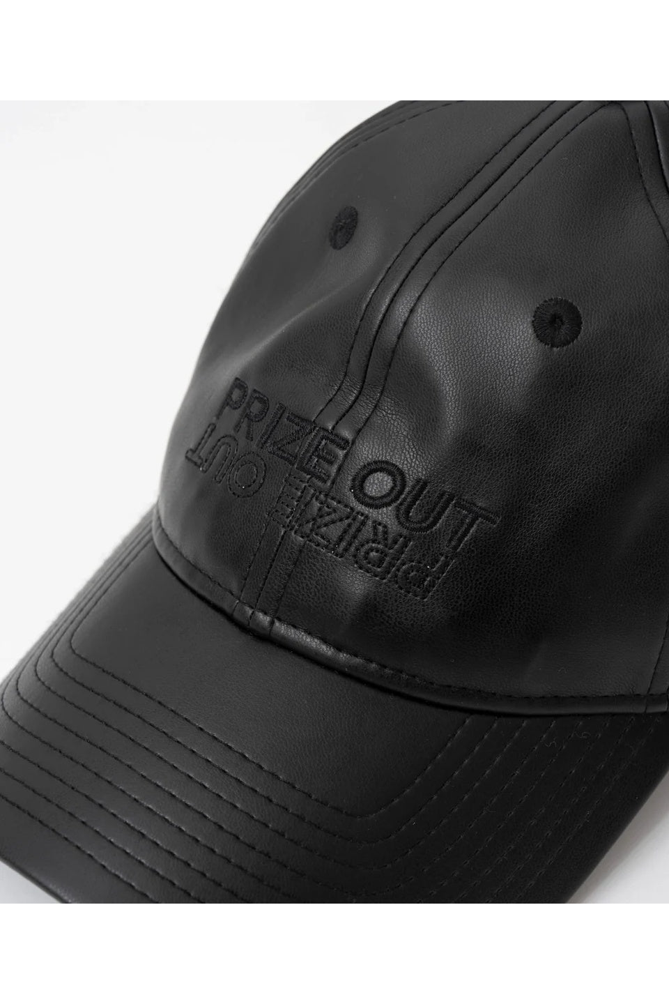 MAISON SPECIAL-NEW ERA Collaboration PRIZE OUT Logo Vegan Leather Cap-NOWALL