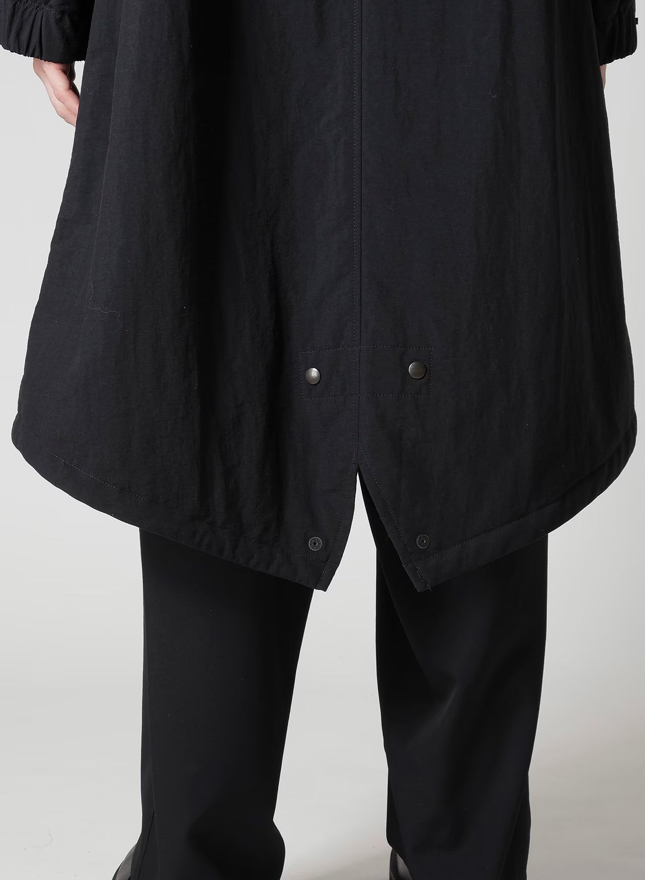Y's for men-NYLON TASLAN MOD COAT WITH THINSULATE-NOWALL