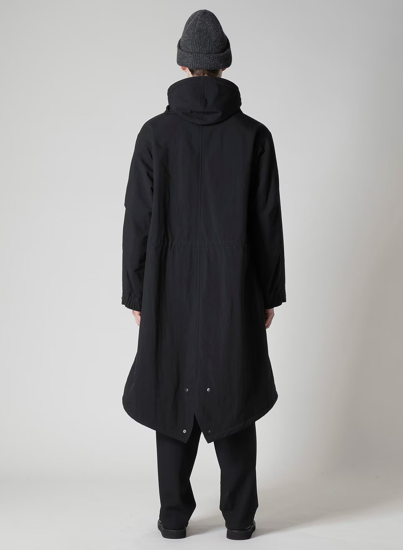 Y's for men-NYLON TASLAN MOD COAT WITH THINSULATE-NOWALL