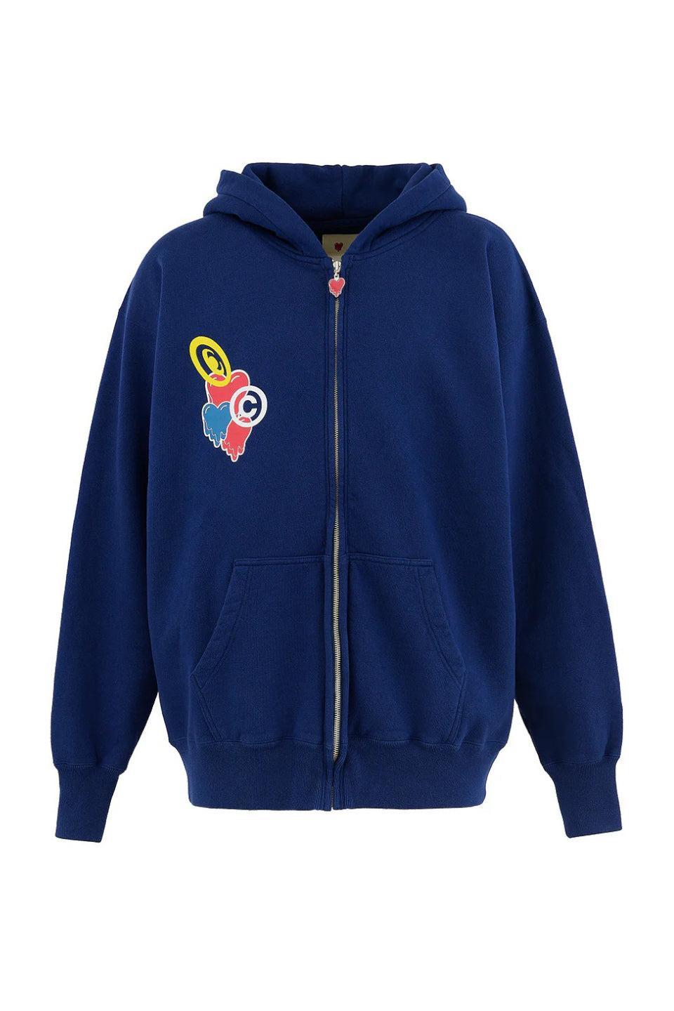 EMOTIONALLY UNAVAILABLE-Now on Rec Zipup Hoodie (with COIN PARKING DELIVERY Collaboration Item)-NOWALL