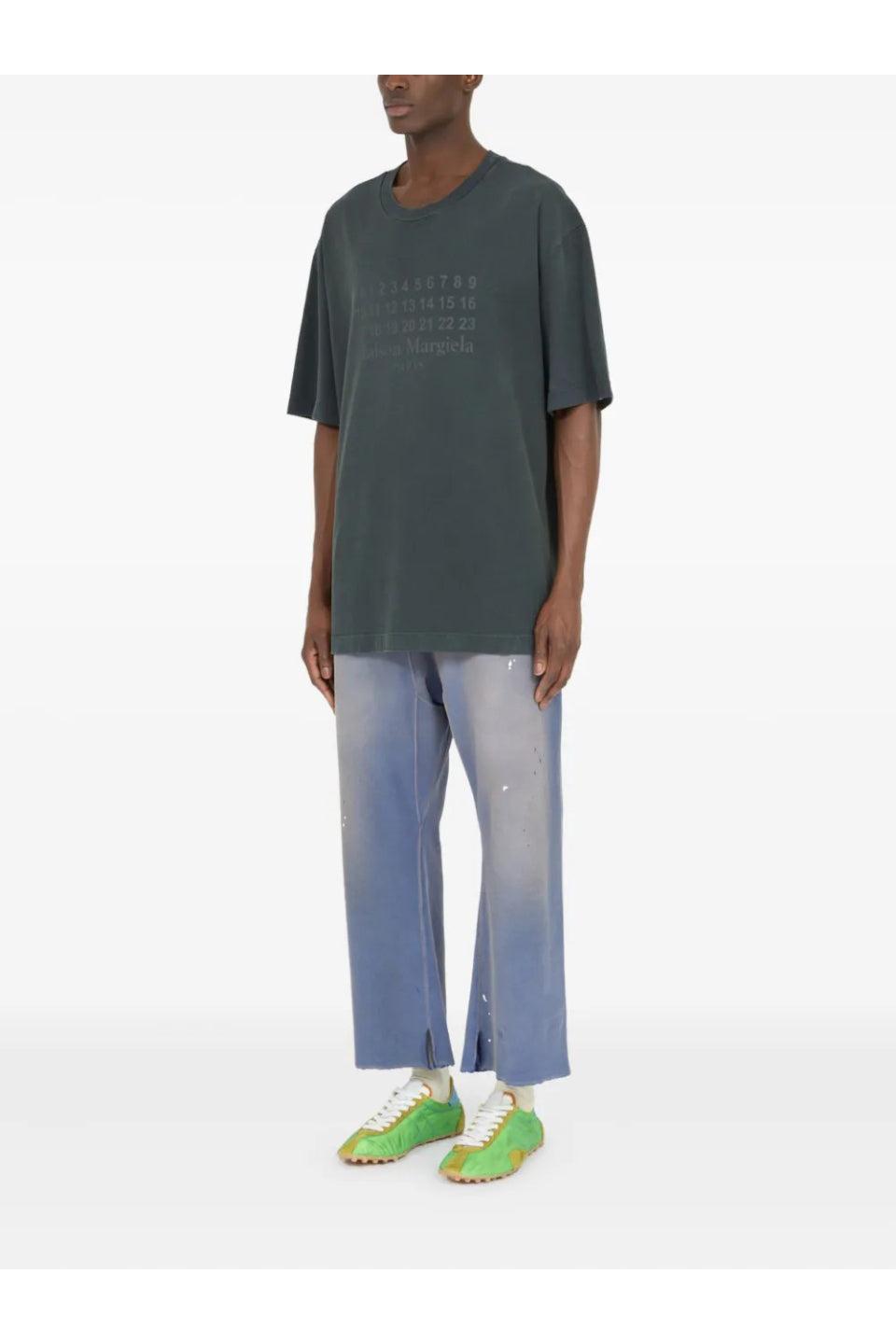 Maison Margiela-Numbered Logo T-Shirt-NOWALL