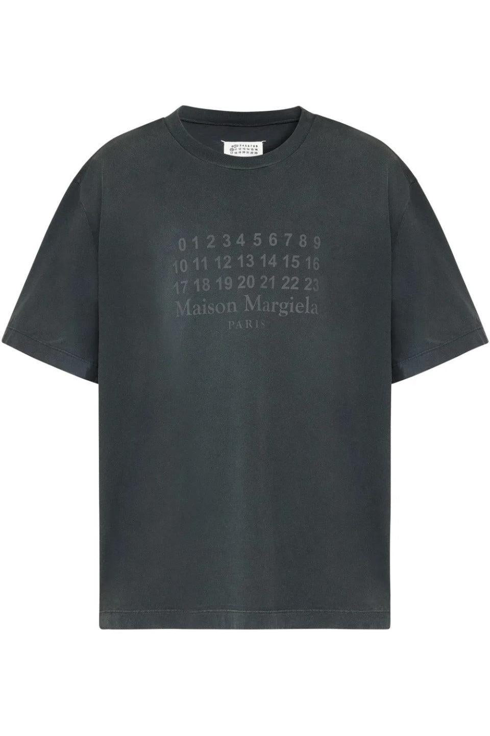 Maison Margiela-Numbered Logo T-Shirt-NOWALL