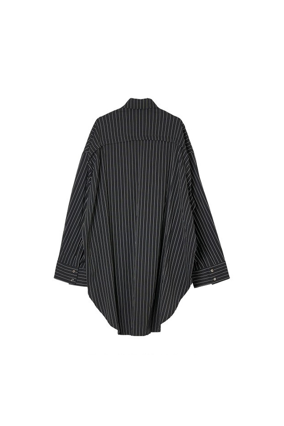 MICALLE MICALLE-Painted Stripe Long Shirt-NOWALL