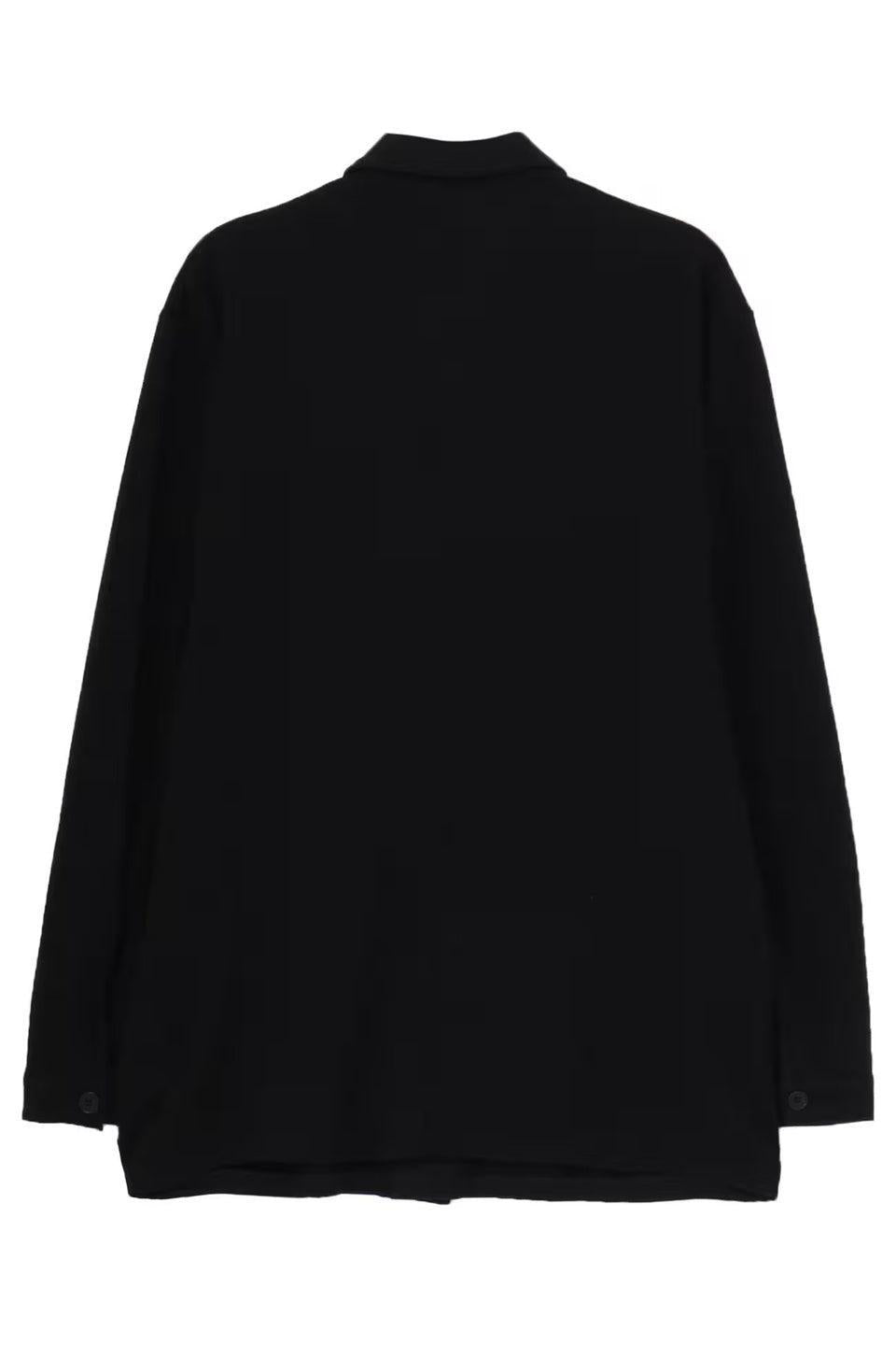 Yohji Yamamoto POUR HOMME-Regulation French Terry Shirt Jacket-NOWALL