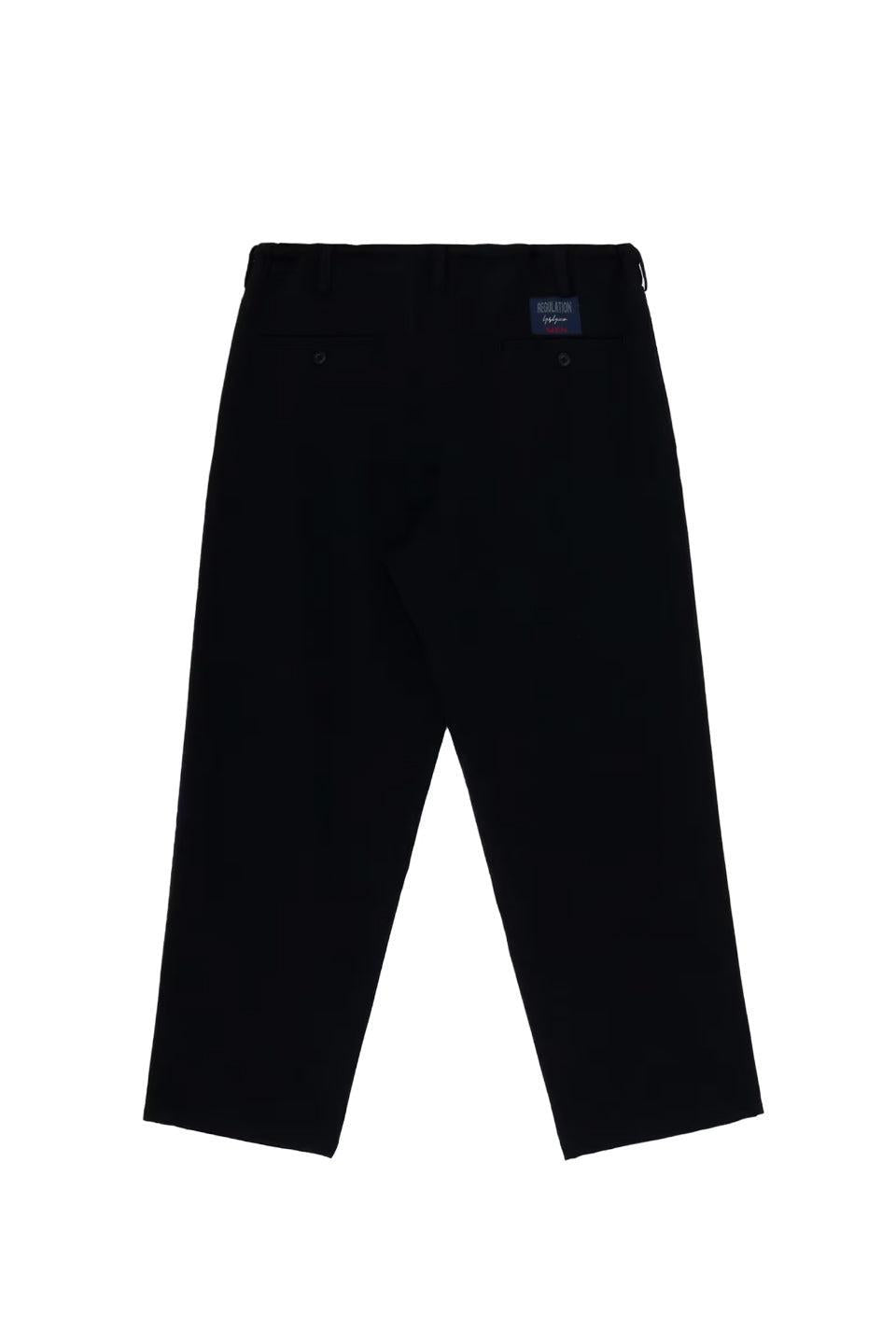 Yohji Yamamoto POUR HOMME-Regulation Gabardine Classic Drawstring Pants-NOWALL