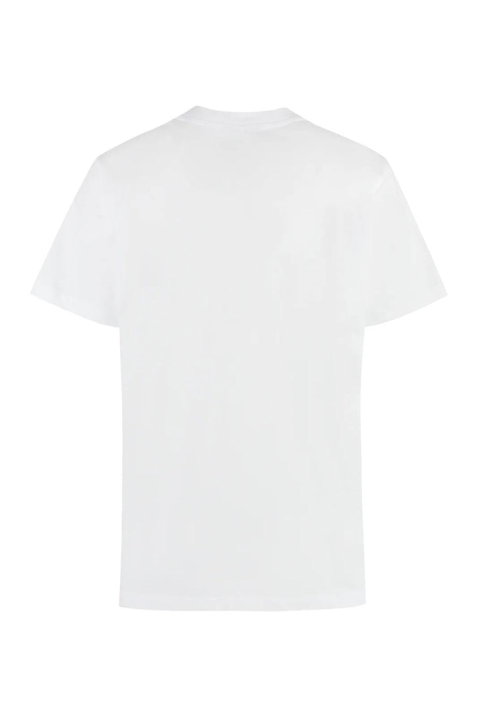 GANNI-Relaxed Peach T-shirt-NOWALL