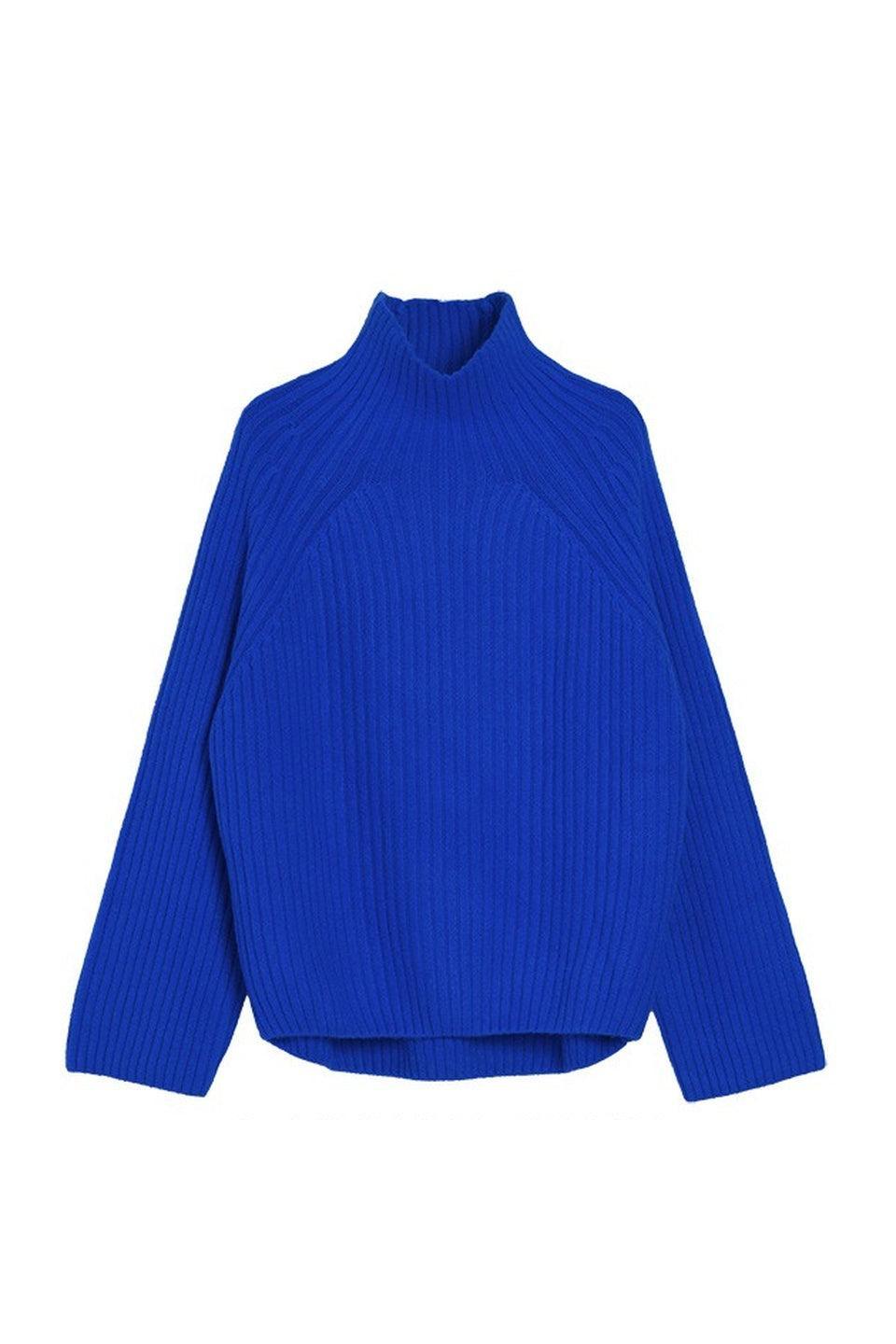 MICALLE MICALLE-Rib Knit Sweater-NOWALL