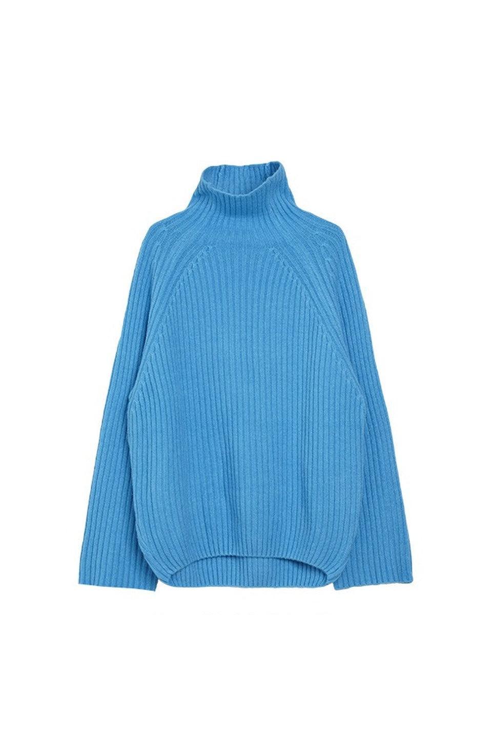 MICALLE MICALLE-Rib Knit Sweater-NOWALL