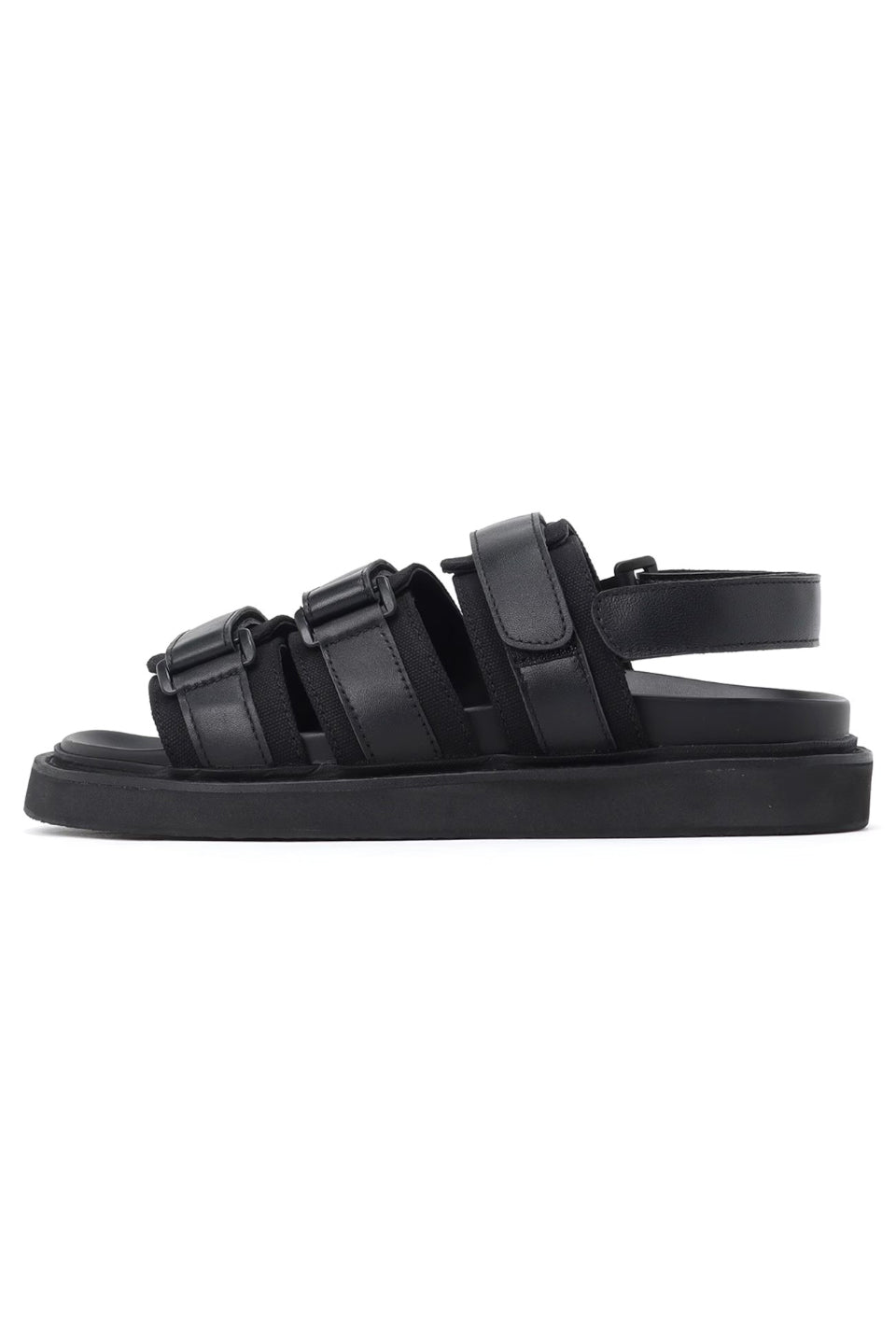 Yohji Yamamoto POUR HOMME-SHEEP/C Canvas Footbed Sandal-NOWALL