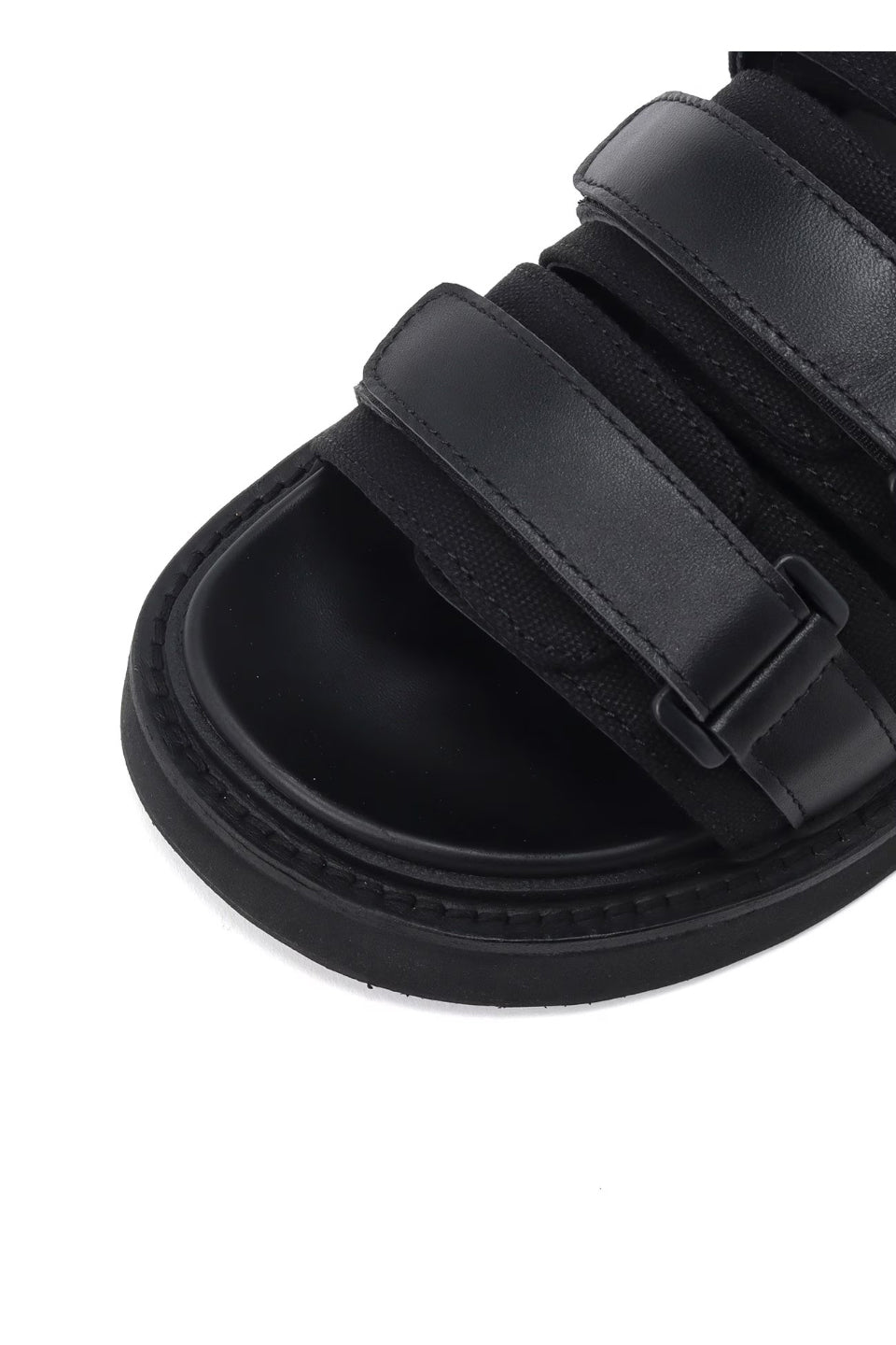 Yohji Yamamoto POUR HOMME-SHEEP/C Canvas Footbed Sandal-NOWALL