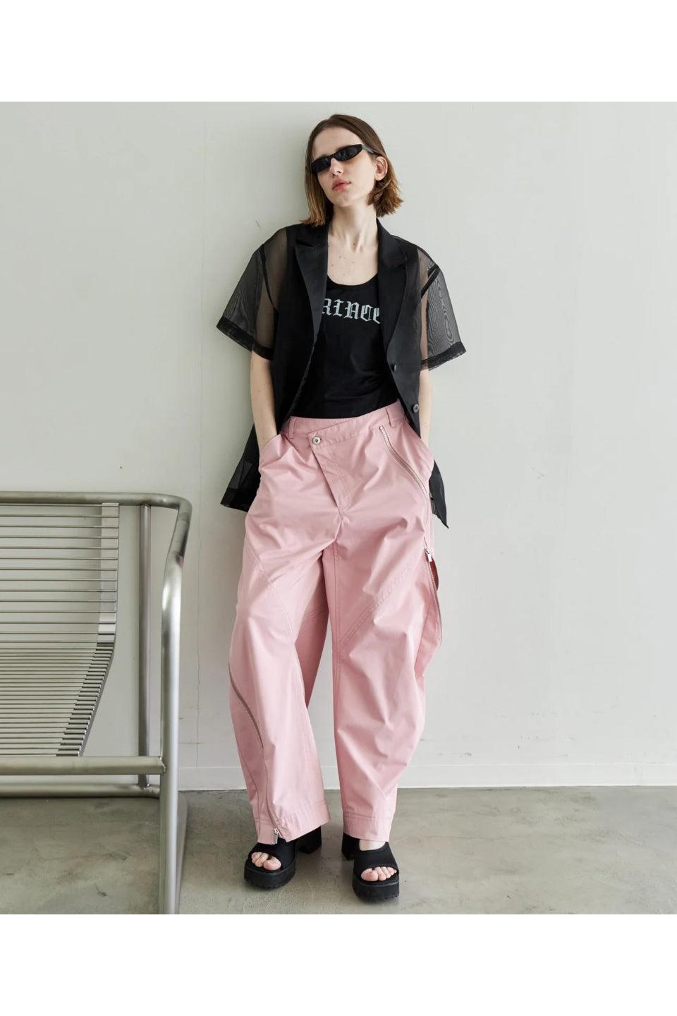 MAISON SPECIAL-Sheer Half Sleeve Jacket-NOWALL