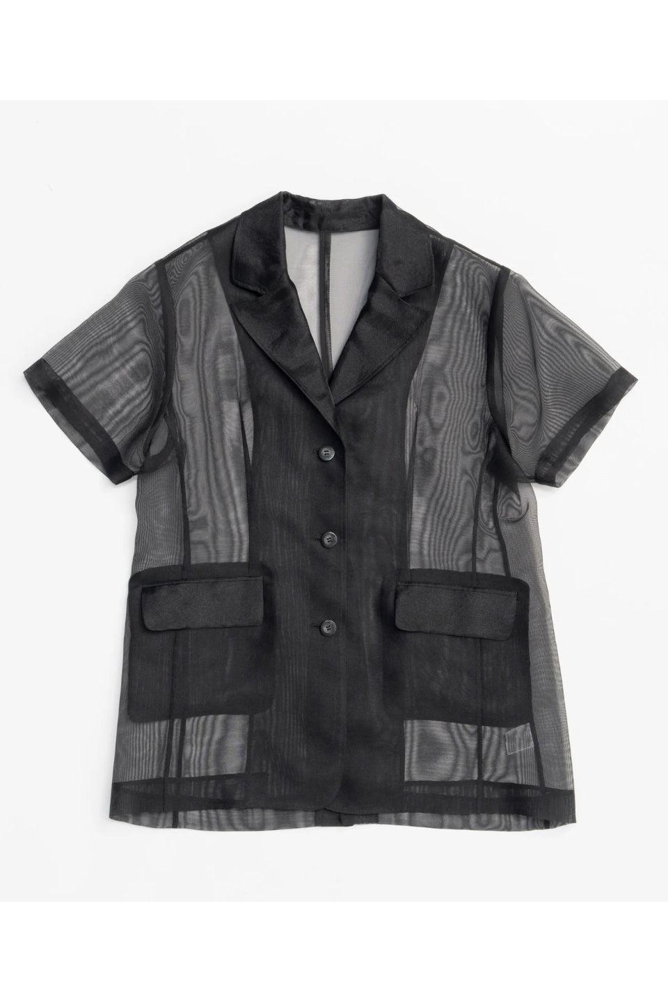 MAISON SPECIAL-Sheer Half Sleeve Jacket-NOWALL