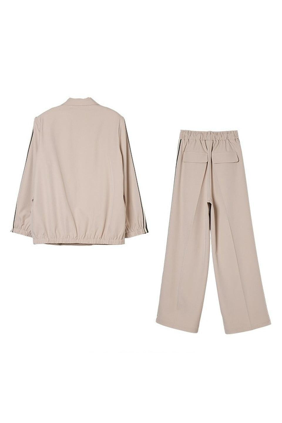 MICALLE MICALLE-Side Line Double Jacket Set Up-NOWALL