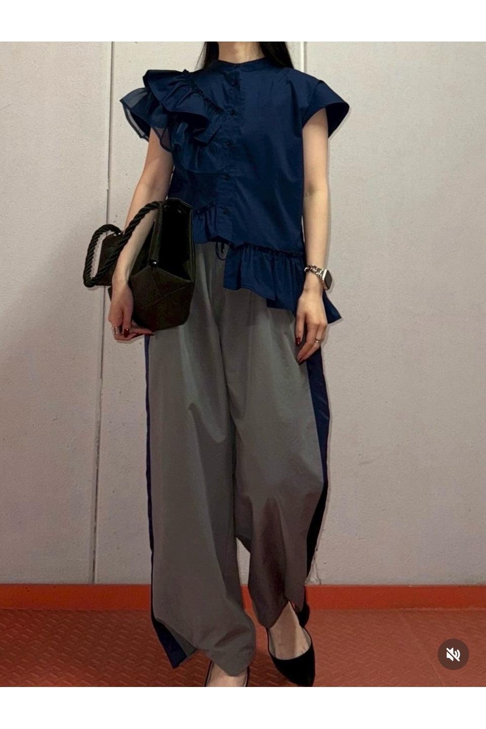 MICALLE MICALLE-Side Line Easy Pants-NOWALL