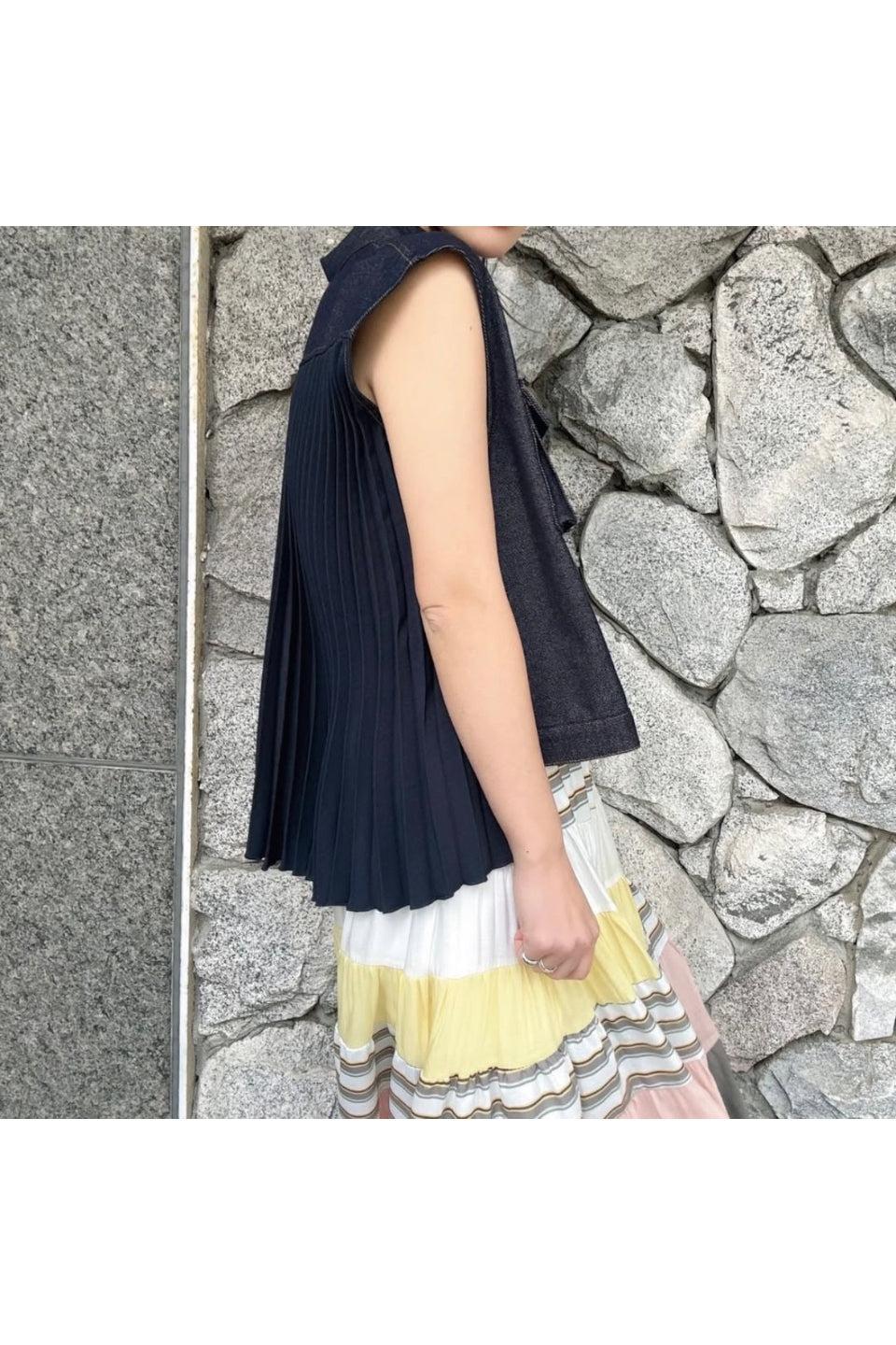 MICALLE MICALLE-Sleeveless Blouse-NOWALL