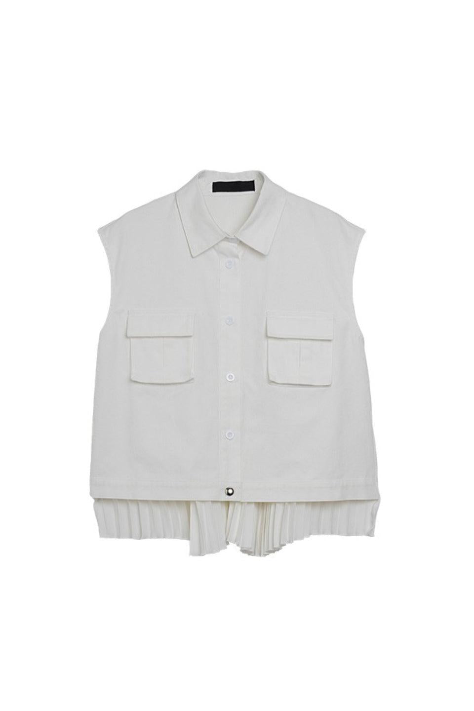 MICALLE MICALLE-Sleeveless Blouse-NOWALL
