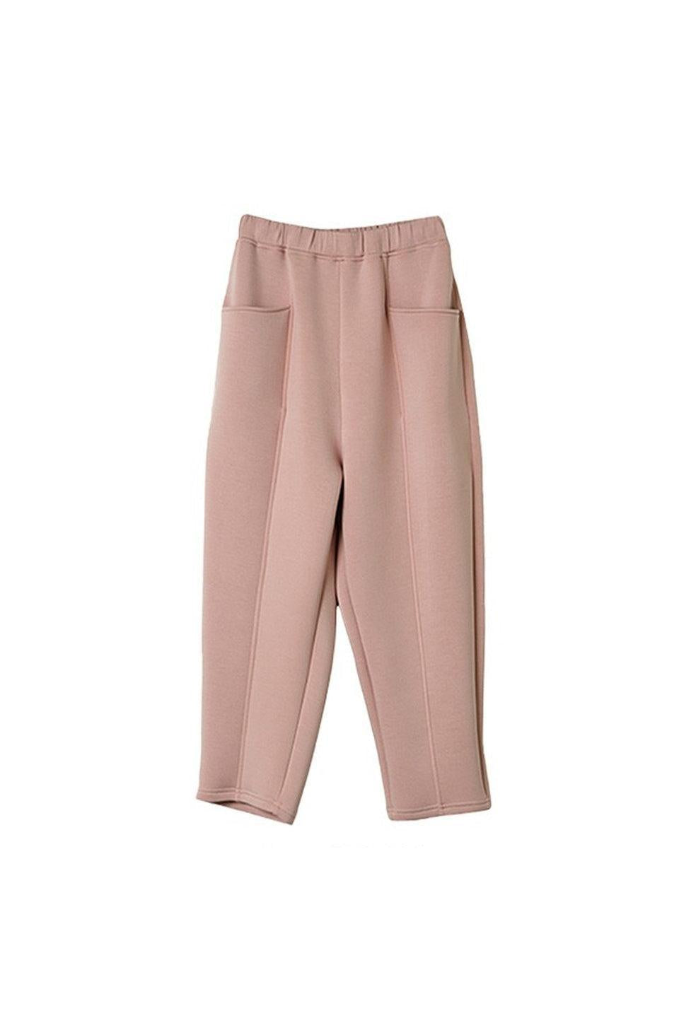 MICALLE MICALLE-Sweat Tapered Pants-NOWALL