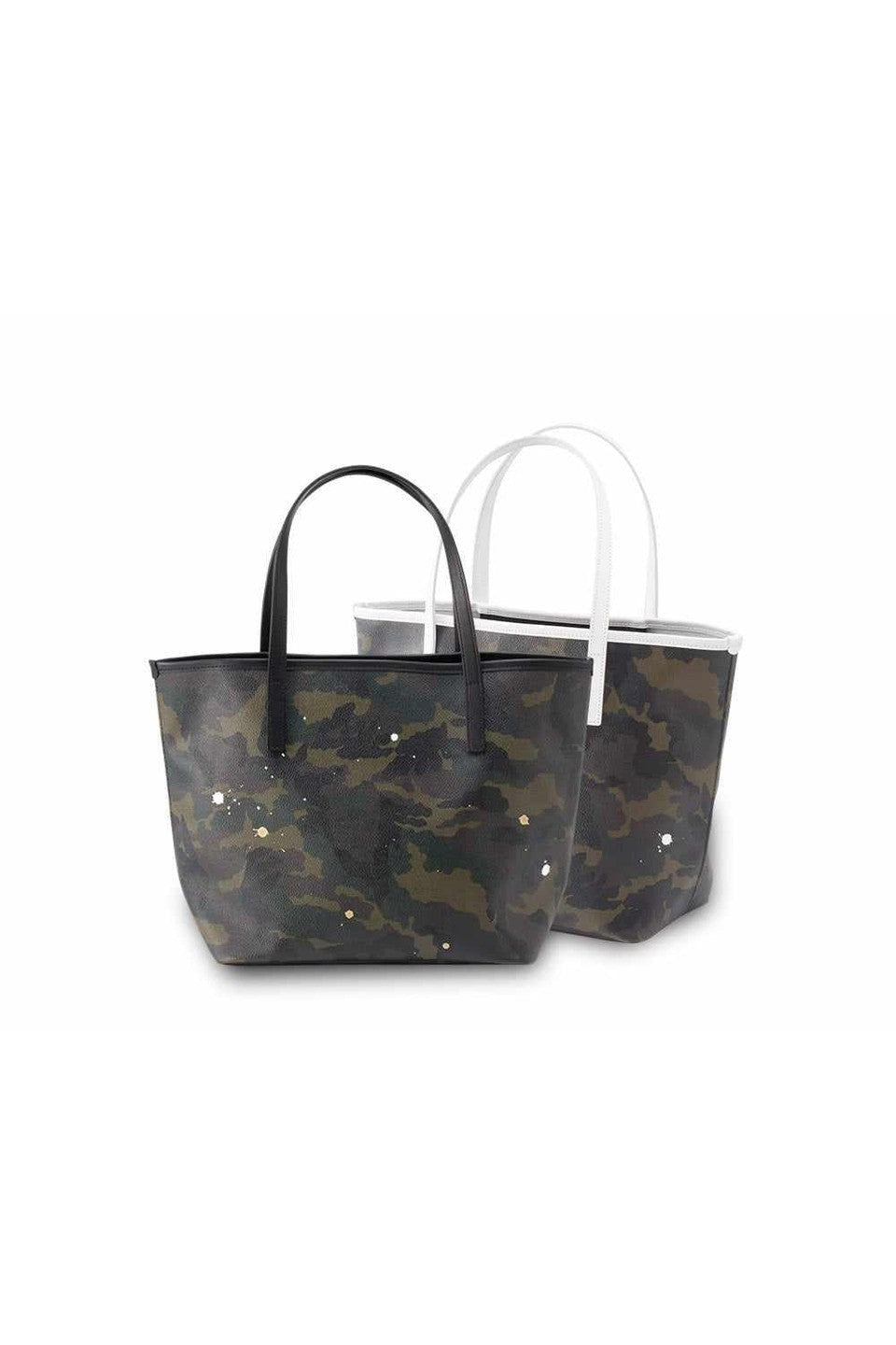 GENTIL BANDIT-TOTE BAG MEDIUM / KAHKI×BLACK-NOWALL