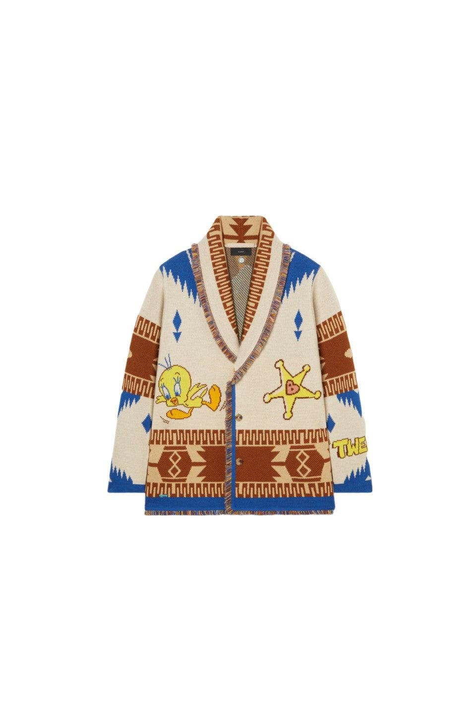 ALANUI - TWEETY COWBOY ICON CARDIGAN ニット カーディガン