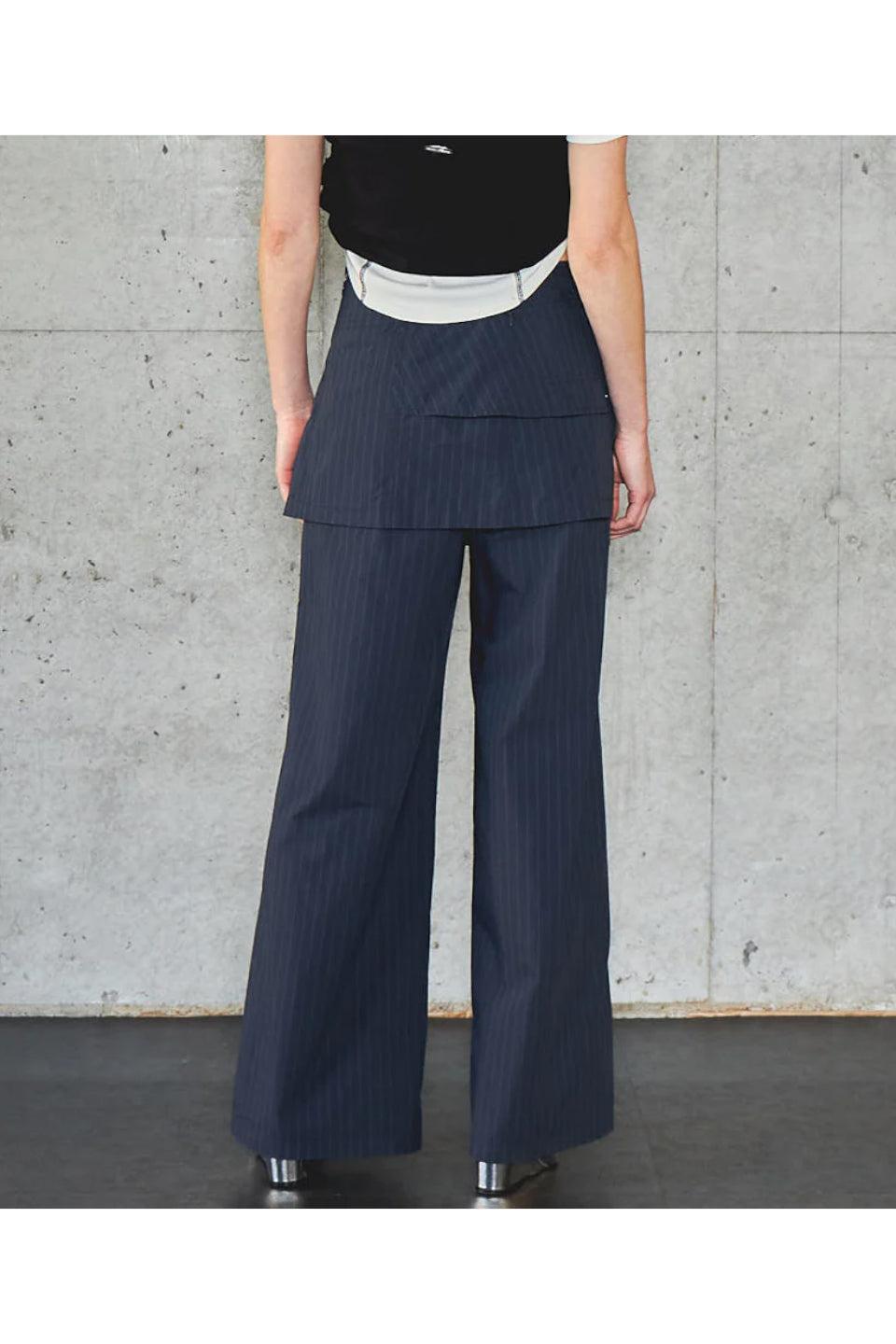 MAISON SPECIAL-Tech Skirt Layered Pants-NOWALL