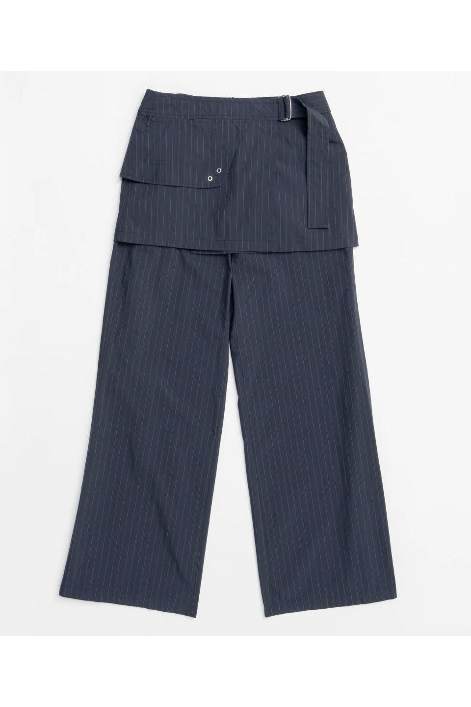 MAISON SPECIAL-Tech Skirt Layered Pants-NOWALL