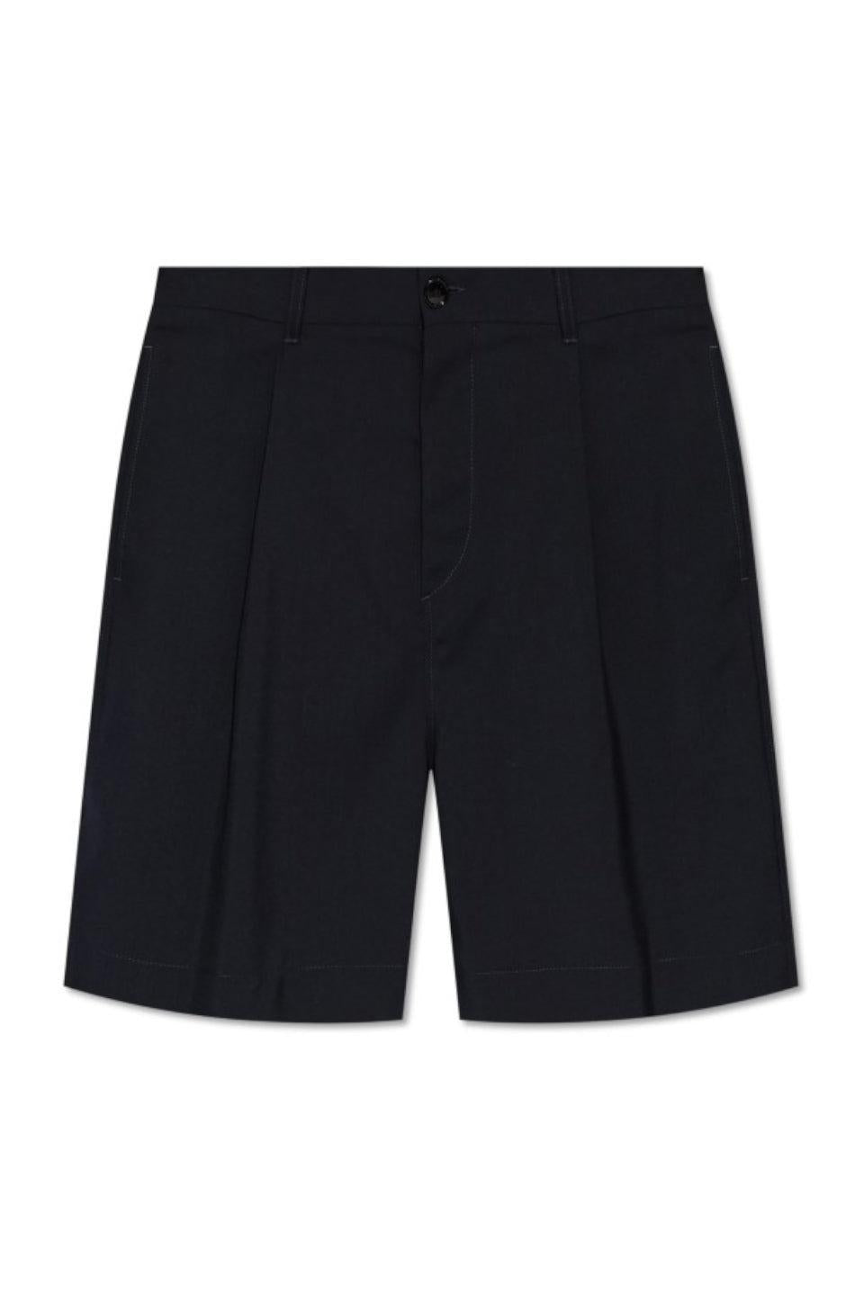 MARNI-Tropical Wool Tailored Short Pants-NOWALL