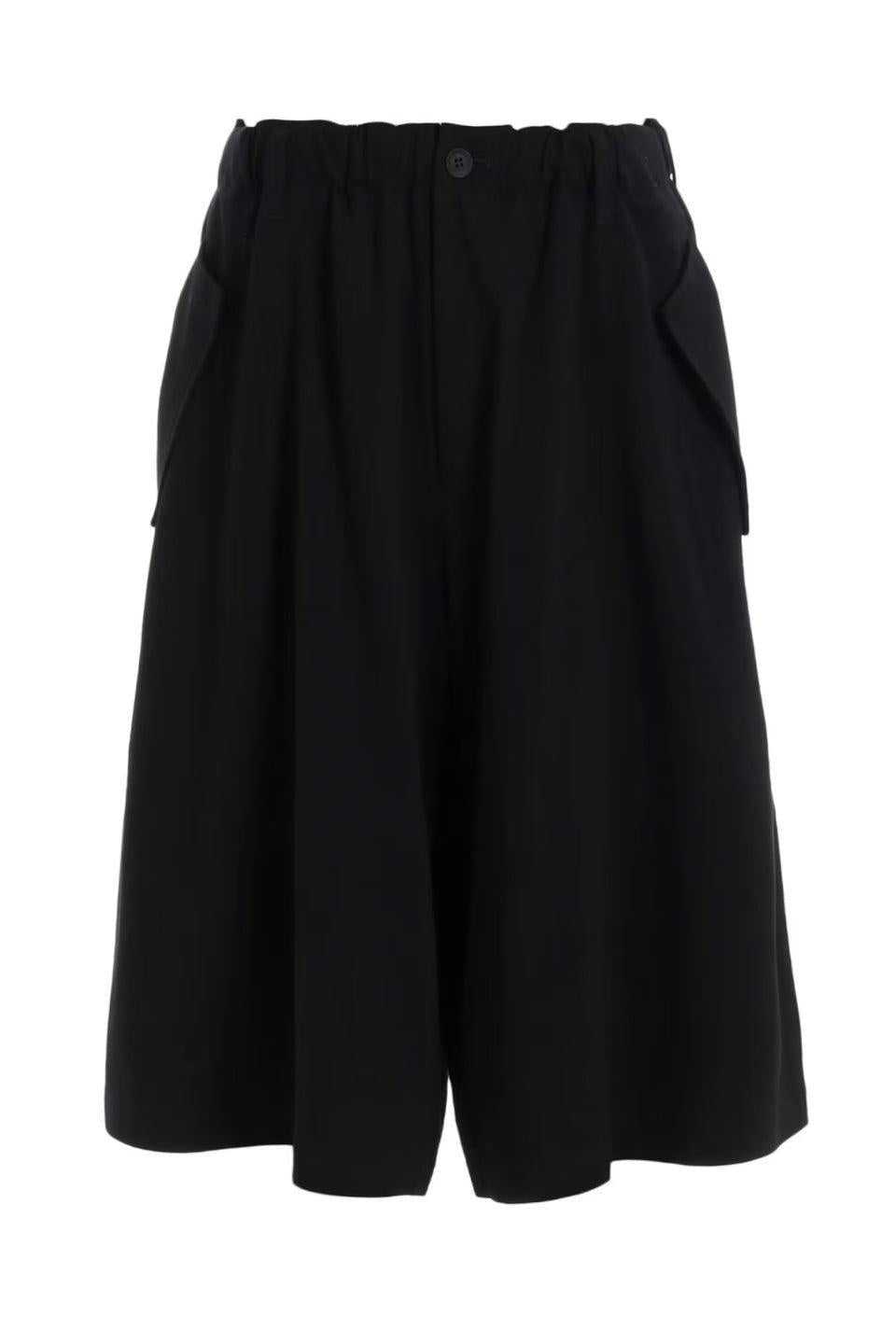 Yohji Yamamoto POUR HOMME-Tufcot C/L Jersey Half Pants B-NOWALL