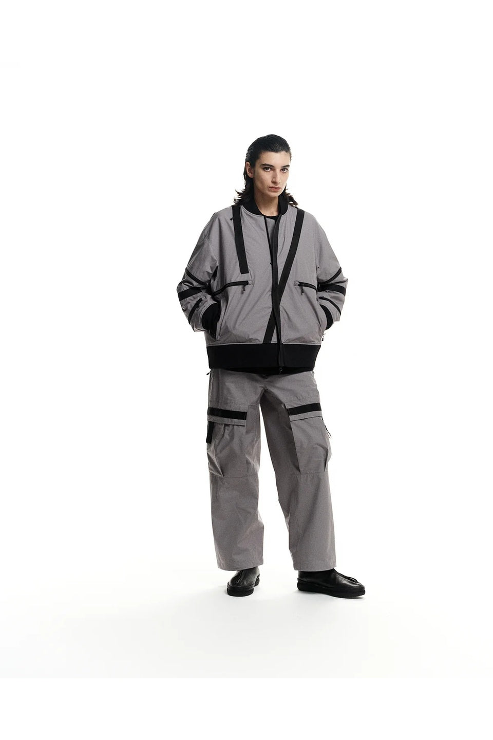 D-VEC × ALMOSTBLACK-WINDSTOPPER 3L MA1 BLOUSON-NOWALL