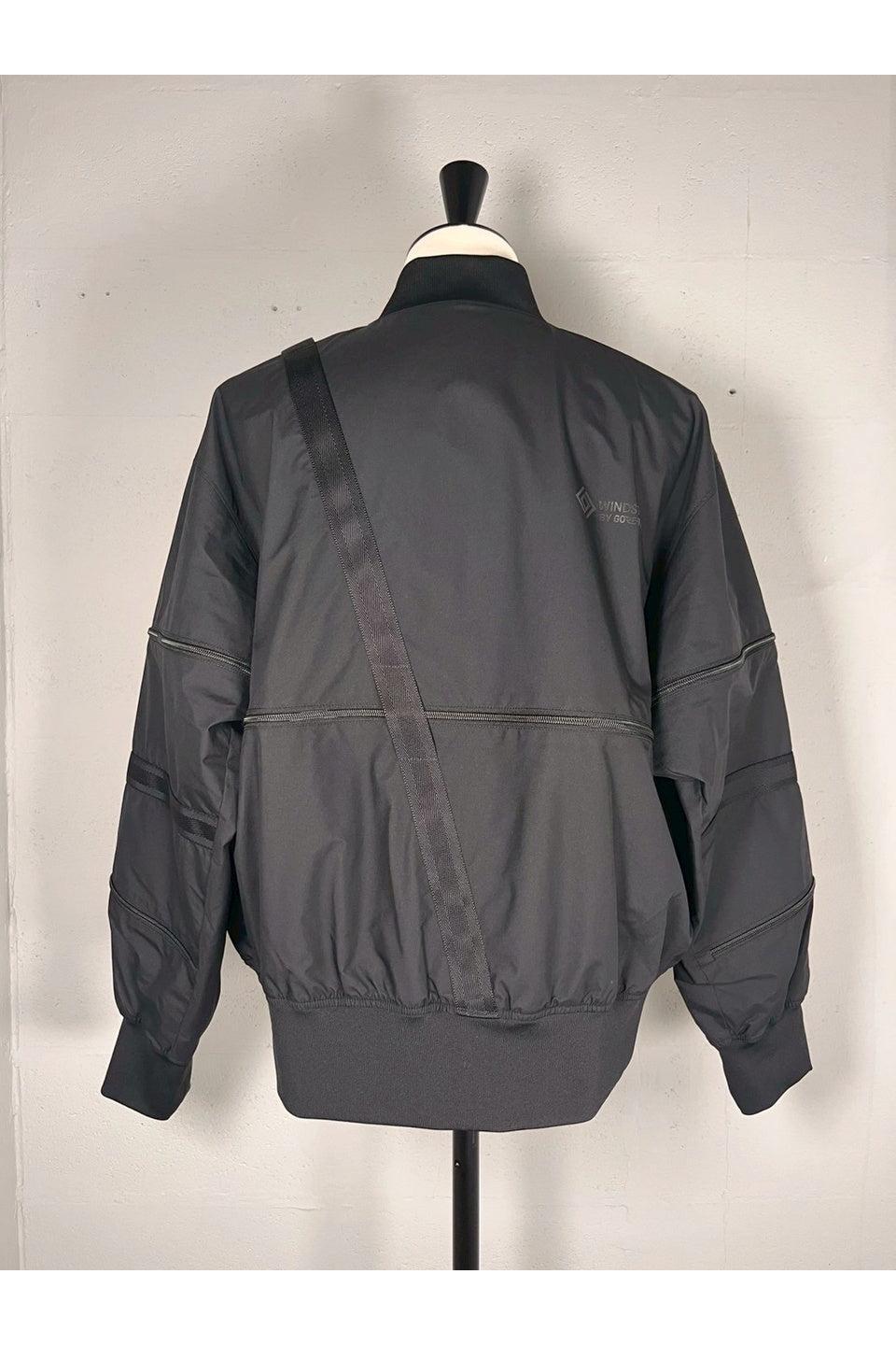 D-VEC × ALMOSTBLACK-WINDSTOPPER 3L MA1 BLOUSON-NOWALL