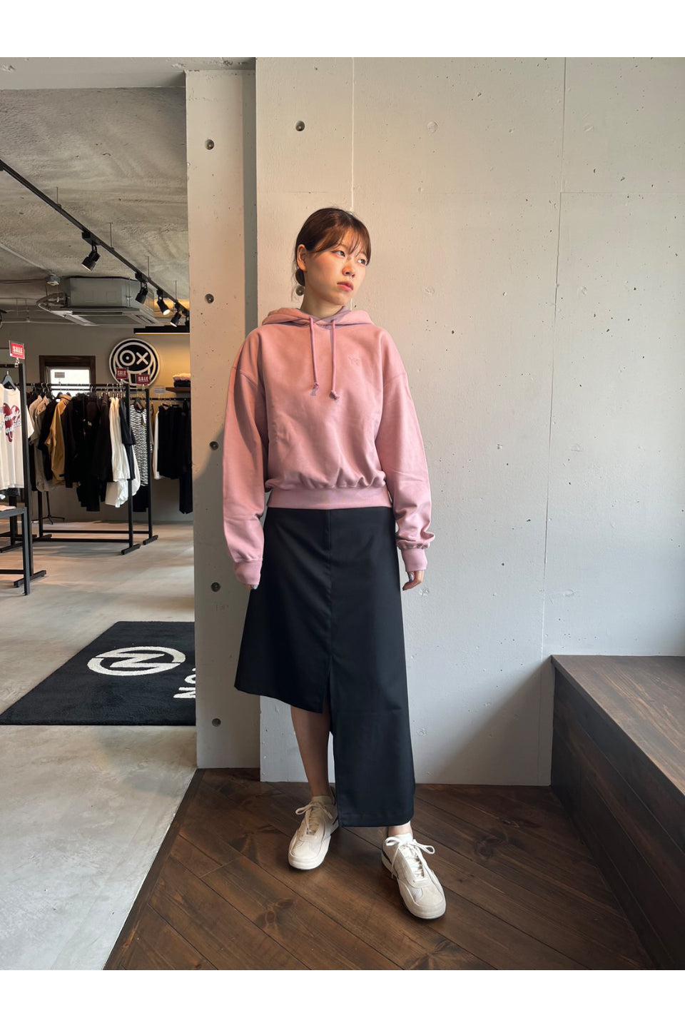 Y-3-<WOMEN'S> French Terry Sweat Hoodie-NOWALL