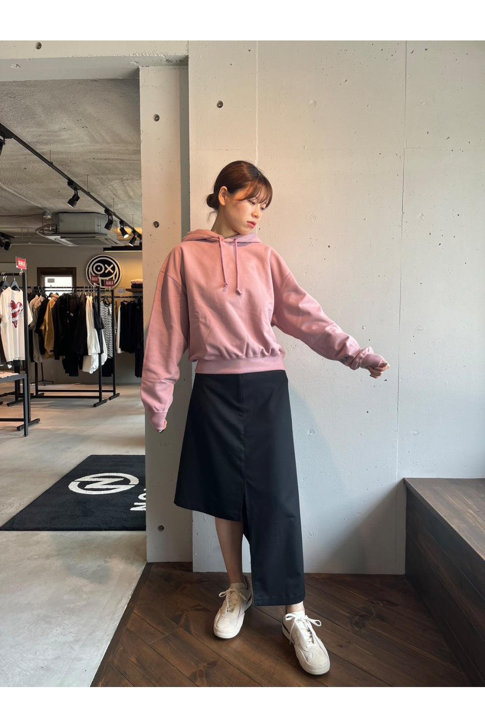 Y-3-<WOMEN'S> French Terry Sweat Hoodie-NOWALL