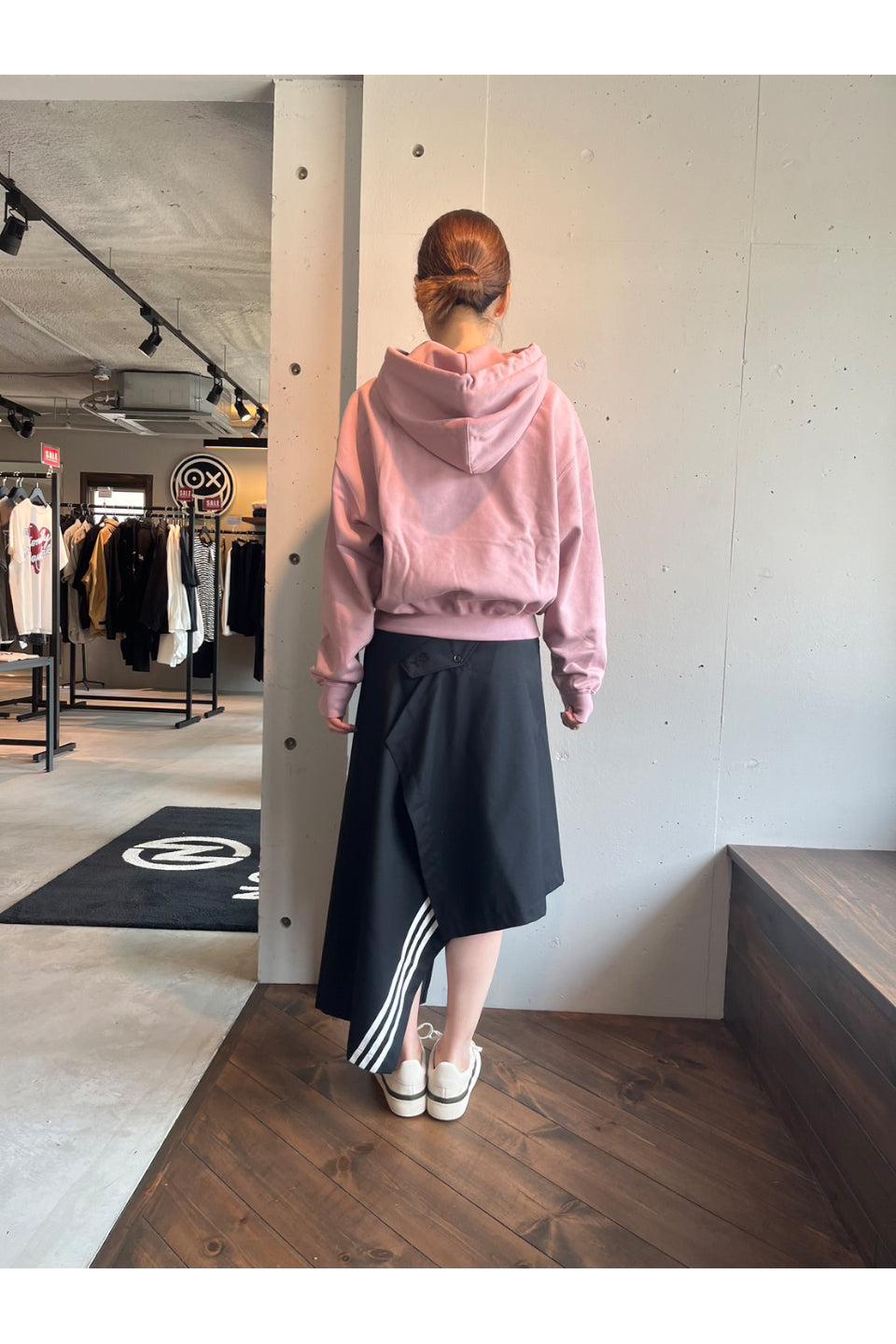 Y-3-<WOMEN'S> French Terry Sweat Hoodie-NOWALL