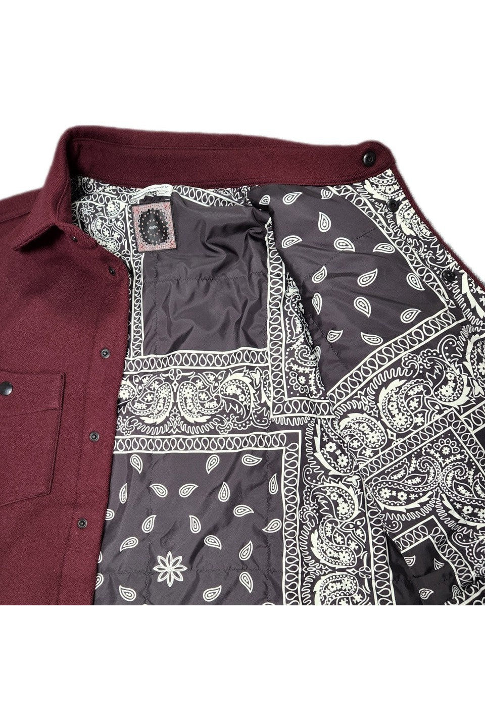 destin-WOOL CASHMERE PADDED SHIRT-NOWALL