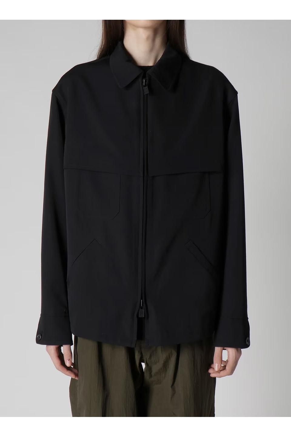 Y's for men-WOOL GABARDINE STORM SHIELD BLOUSON-NOWALL