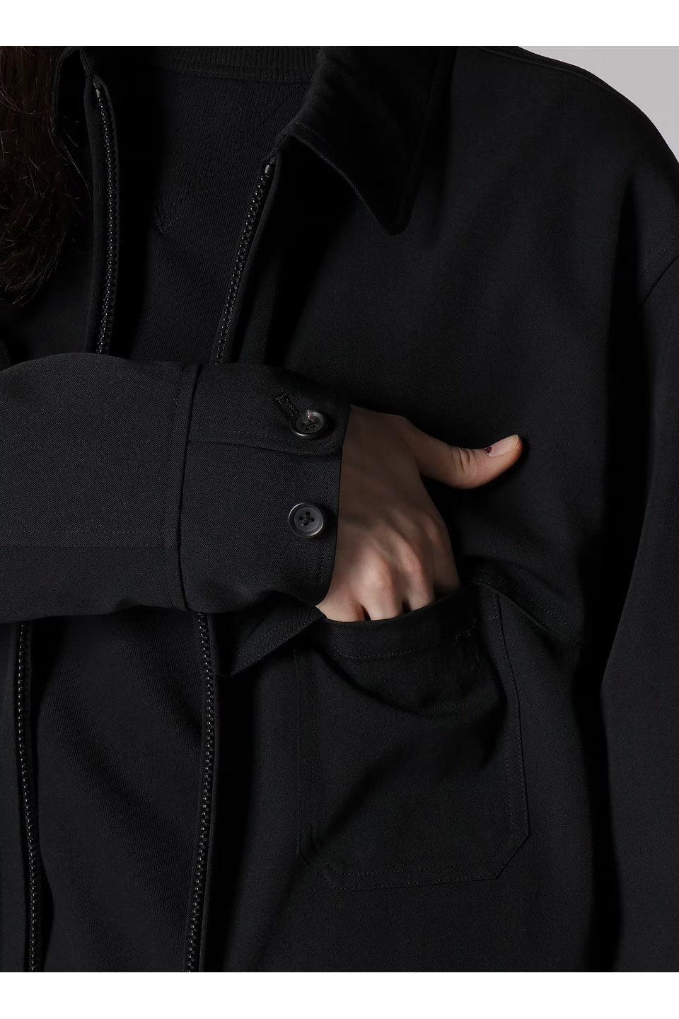 Y's for men-WOOL GABARDINE STORM SHIELD BLOUSON-NOWALL
