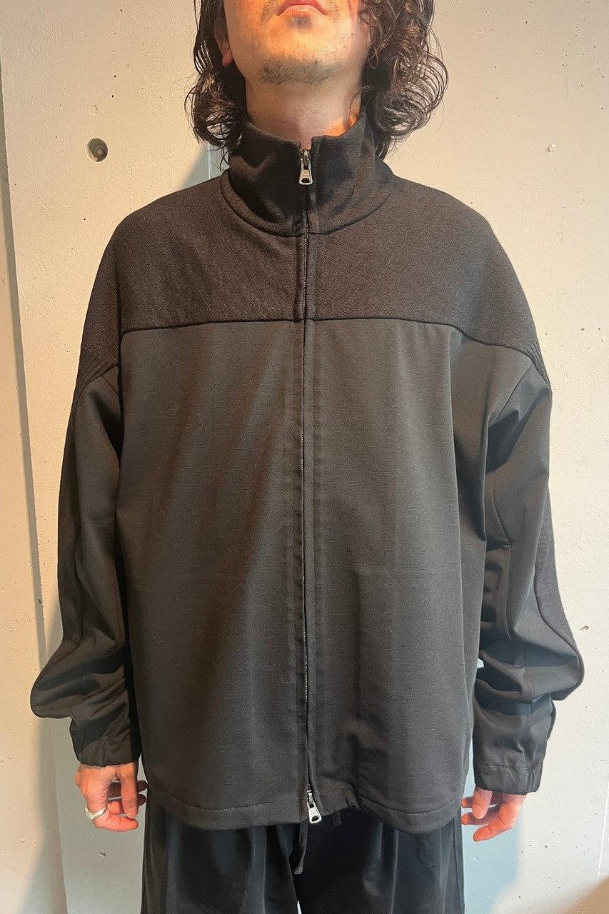 MAYKAM-WOOL/POLY TRACK JACKET-NOWALL