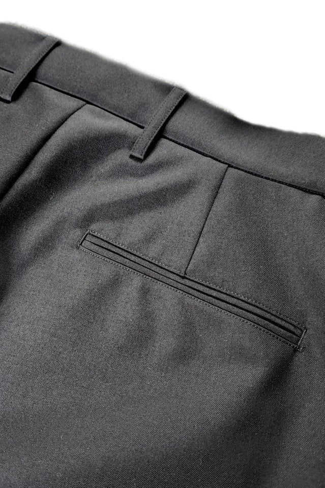 ALMOSTBLACK-WVN EMBROIDERY SLACKS-NOWALL