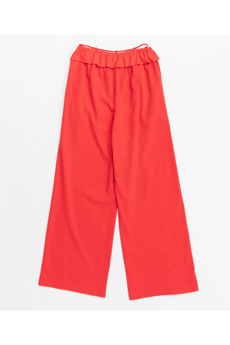 MAISON SPECIAL-Waist Ruffle Sweatpants-NOWALL